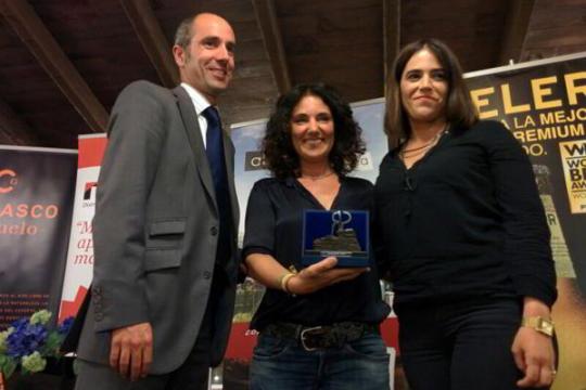 Nerea Aramburu et Miren Celaya ave le prix Mas Gastronomia.